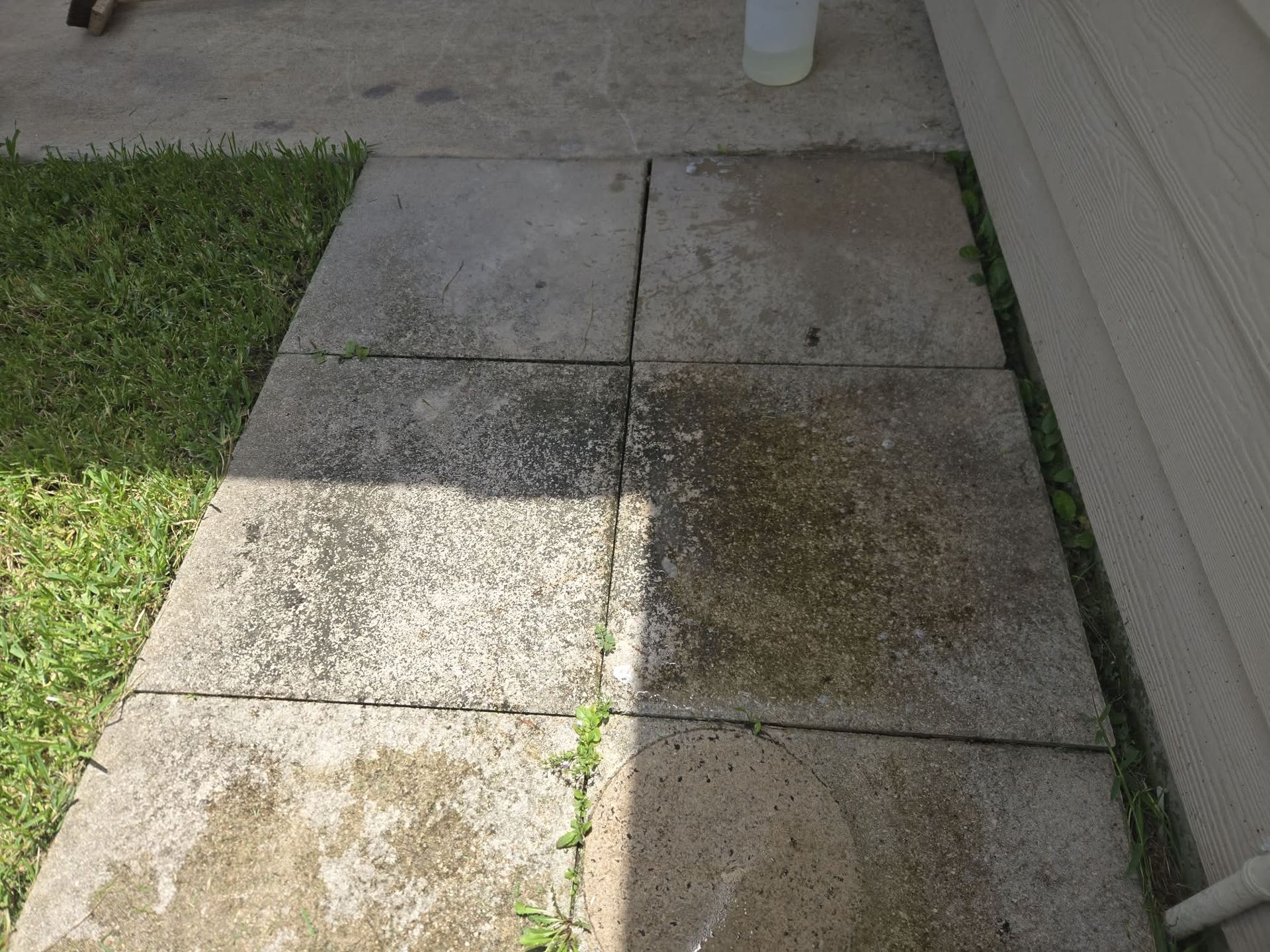 Before and after - before
